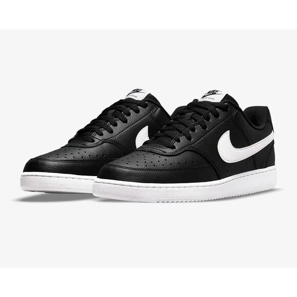 Nike Court Vision Low Next Nature Mens New in Box Black & White colorway - Picture 1 of 5